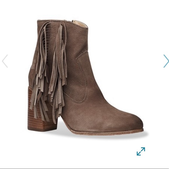 Liebeskind Shoes - Liebeskind leather fringed booties